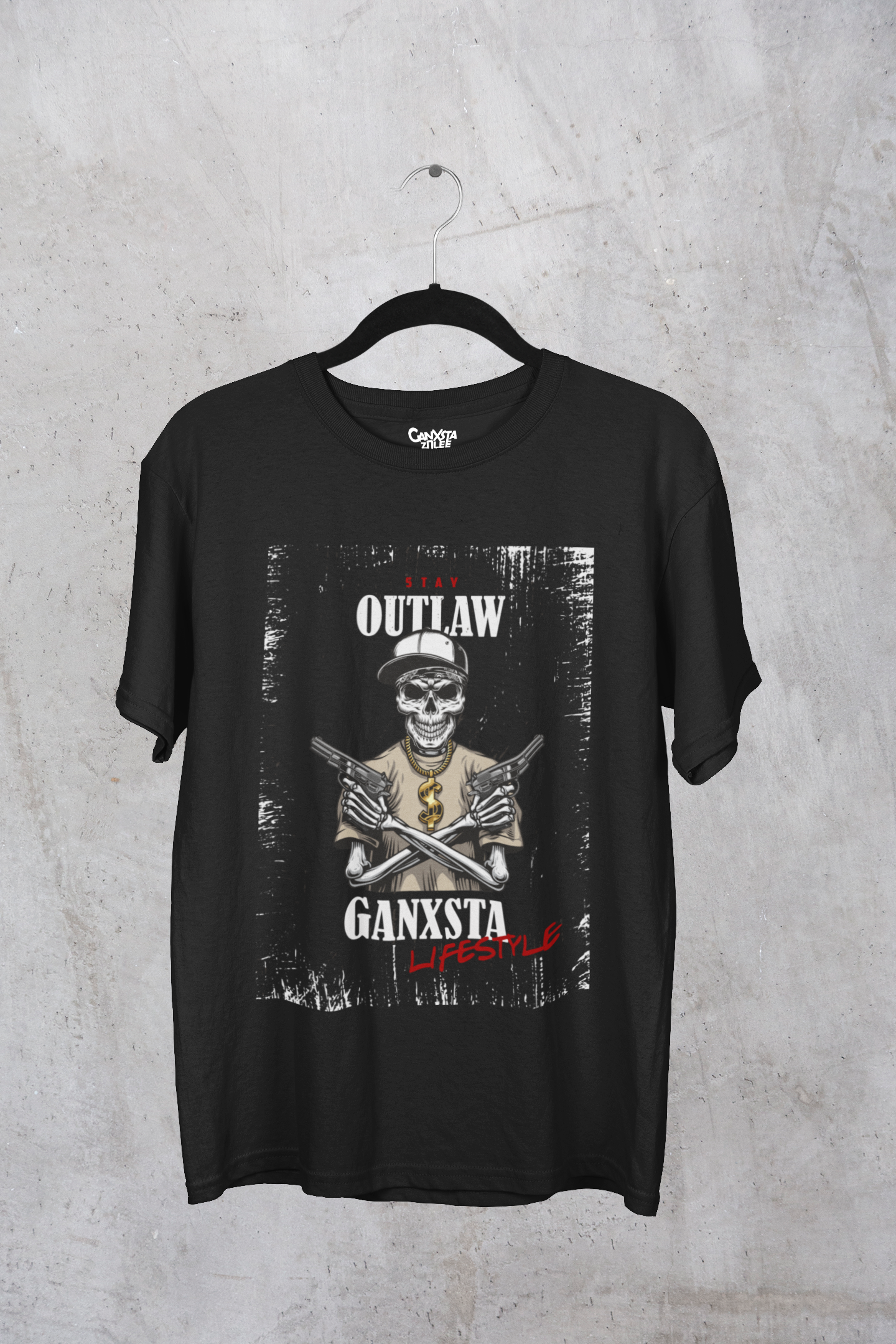 Outlaw Ganxsta férfi póló
