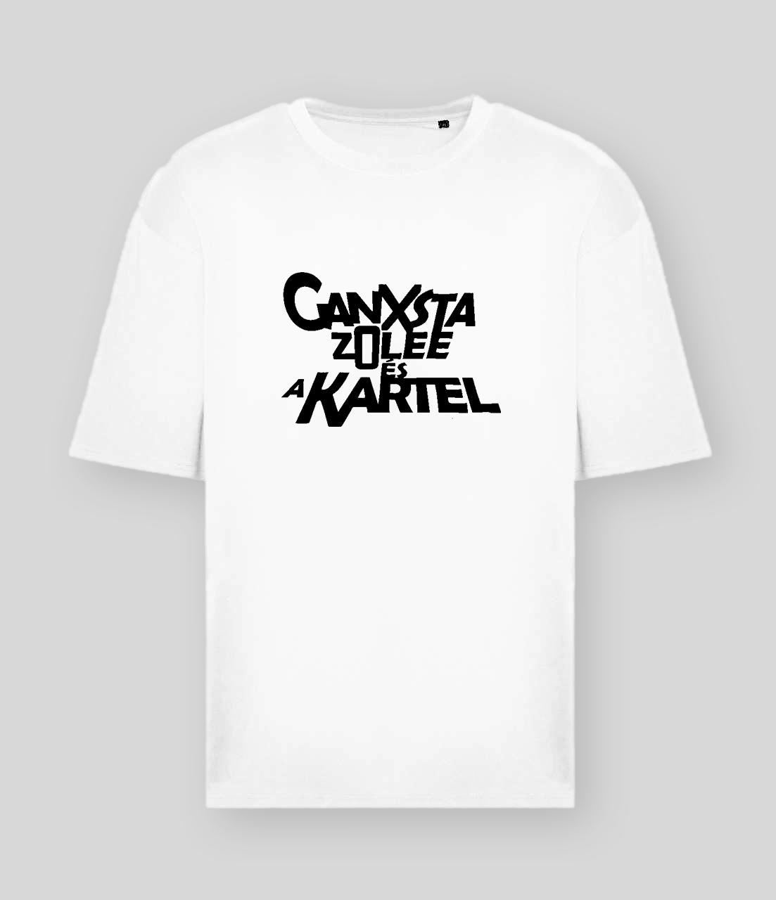 Kartel logo férfi oversize póló