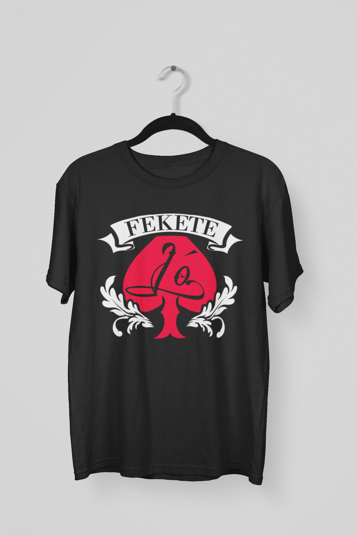 Fekete ló póló