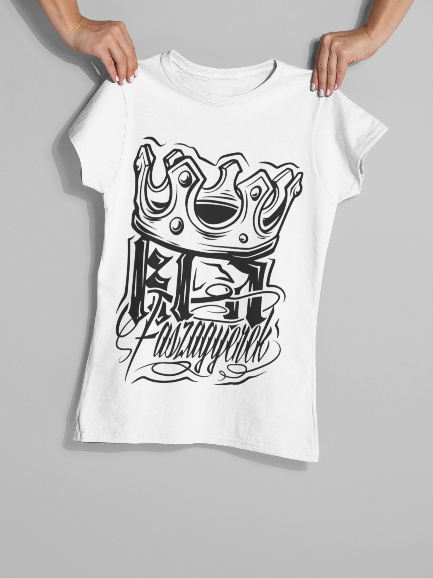 Ki a faszagyerek női póló